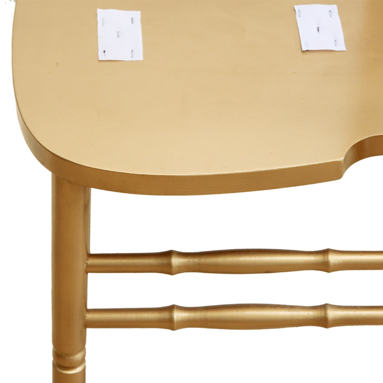 gold wood chateau chair